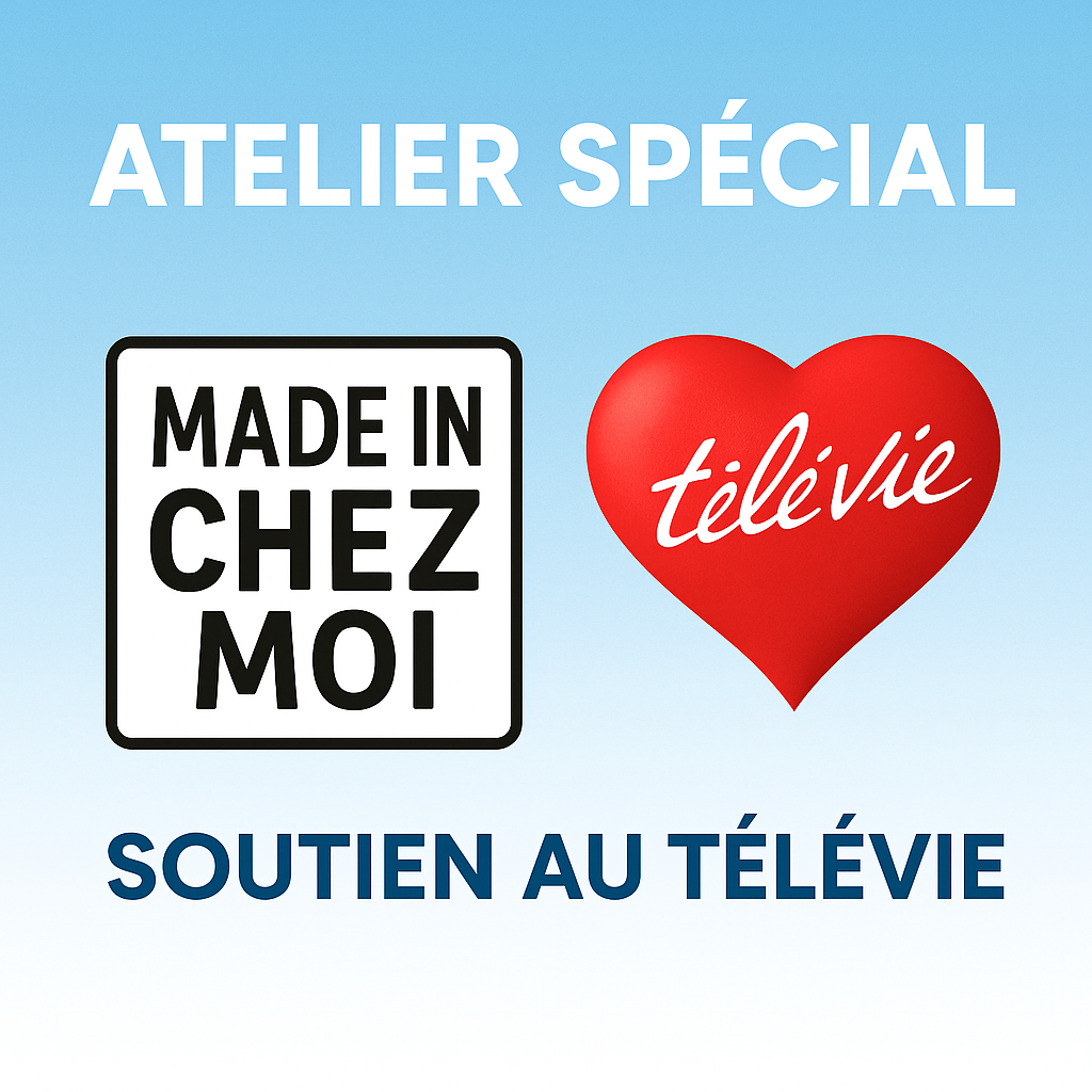 🎗️ Samedi 31 janvier 2026 de 9h à 11h — Inscriptions reversées au Télévie 🎗️ (5 places)