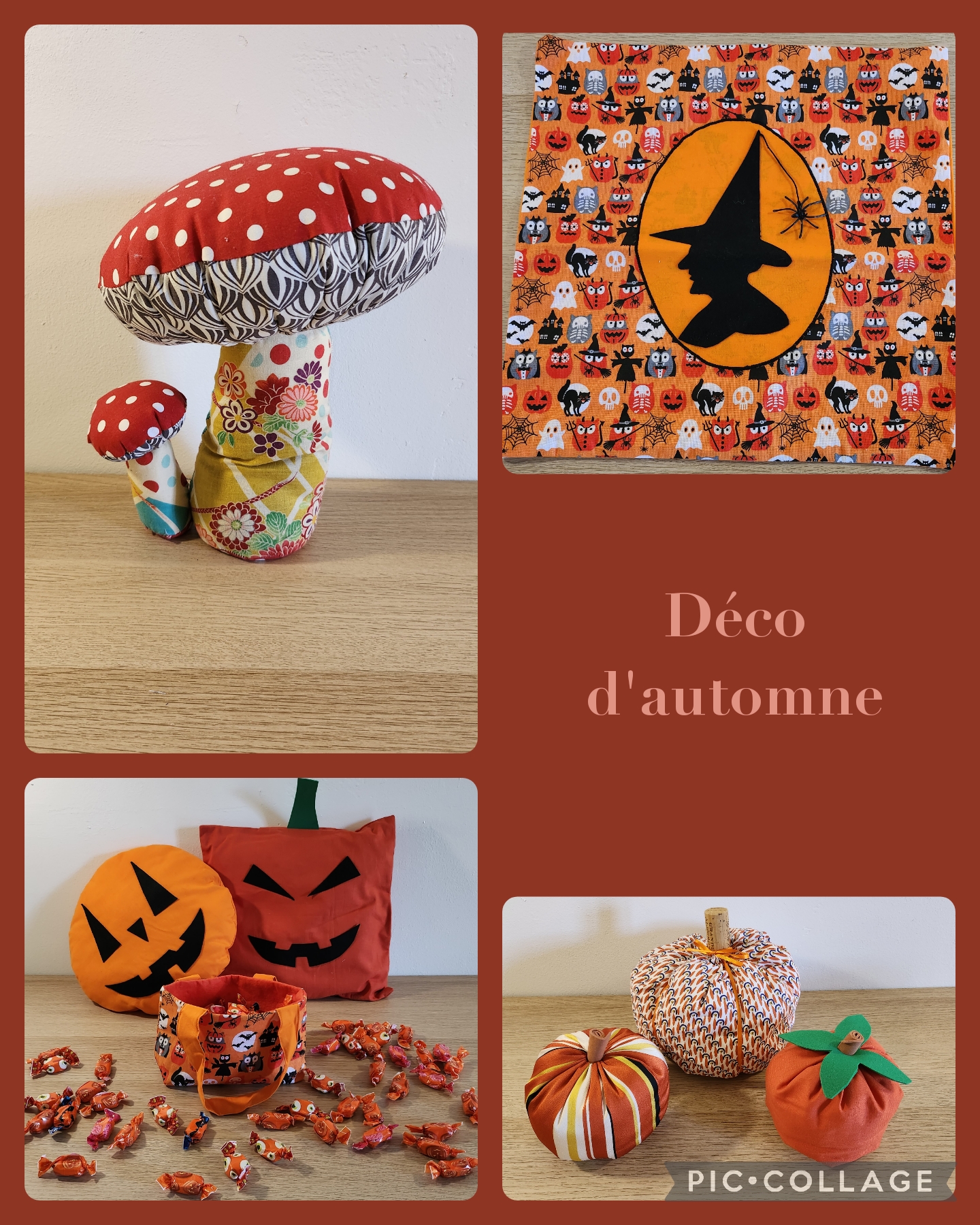 🍄🟫 Mercredi 14 octobre 2026 de 14h à 17h — Atelier Décos d'automne et Halloween 🍄🎃🍄🟫 (5 places)