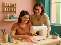 Atelier initiation 2h ou 3h  - Cours particulier - TOUT compris (tissus, mercerie) 🙋‍♀️🧵📌