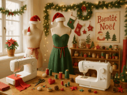"Trop tôt pour parler de Noël ? 🎅🤶Parfait, on commencera les lutineries dès septembre !"