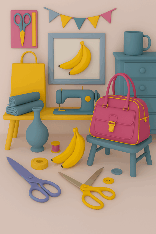 ✨NEW ✨Samedi 6 septembre de 8h30 à 13h - Sac banane 👜🍌 (5 places)